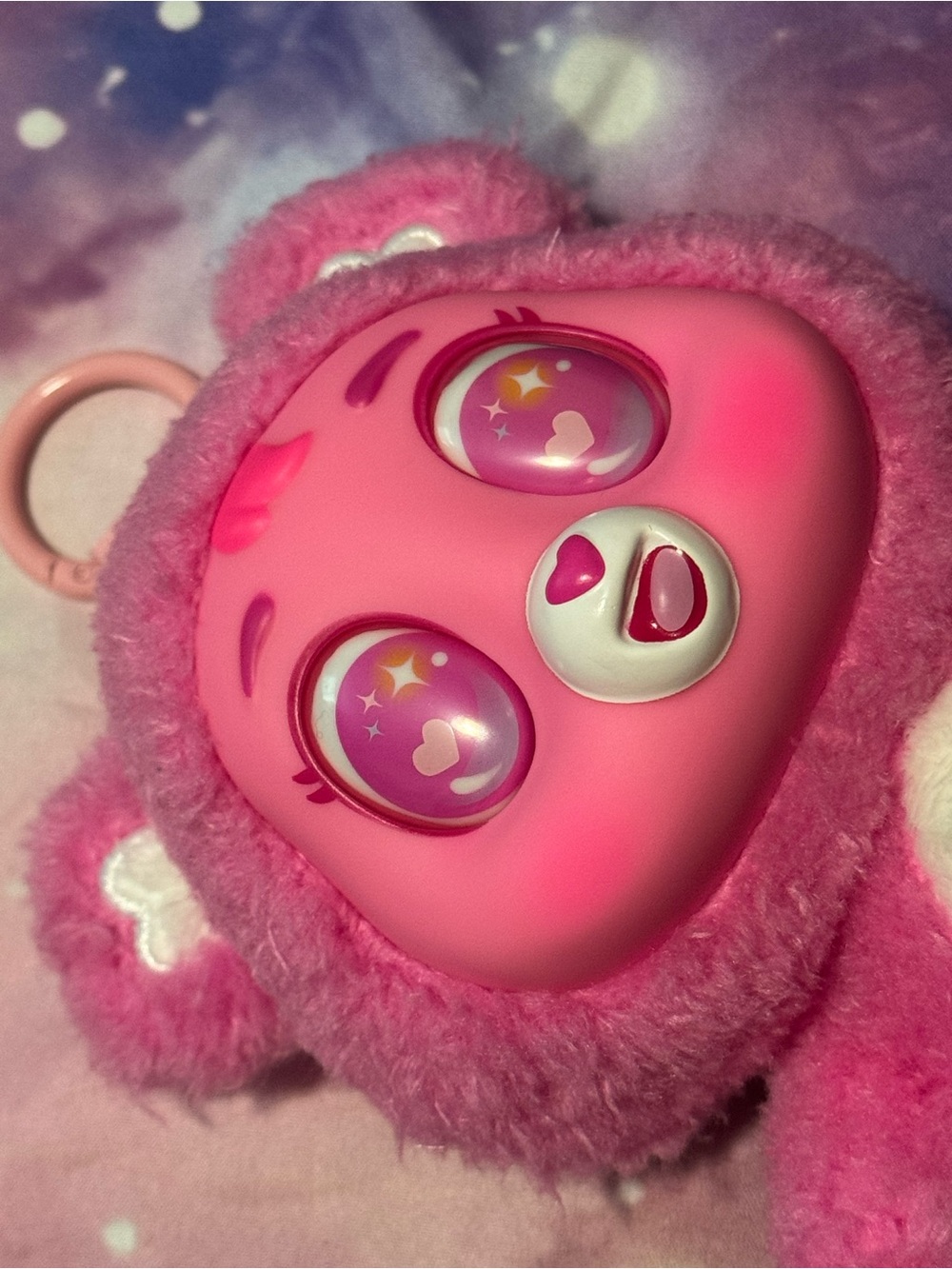 Cheer bear Care Bears cuties plush clip - Picture 2 of 5
